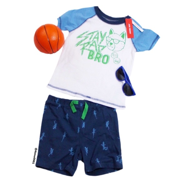 NWT Joe Fresh Baby “Stay Rad Bro” 2 Piece Set - Picture 2 of 8